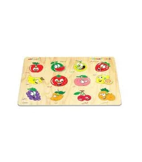 جورچین چوبی دکمه دار پازل پازل | |5500000001812