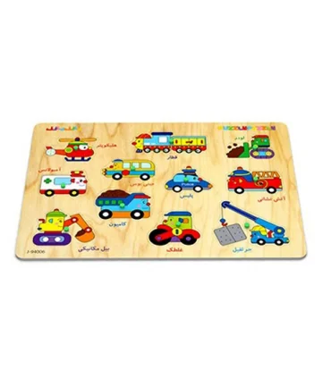 جورچین چوبی دکمه دار پازل پازل | |5500000001812