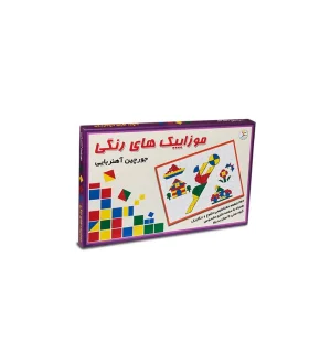 جورچین آهنربایی موزاییک های رنگی | |9789651128844