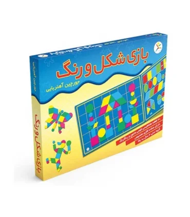 جورچین آهنربایی بازی شکل و رنگ | |9789651127779