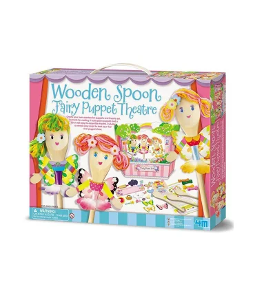 تئاتر پریان عروسکی قاشق چوبی 4M کد: 4592 | |4893156045928