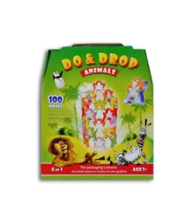 بچین و بریز حیوانات 100 قطعه | |9789651127441