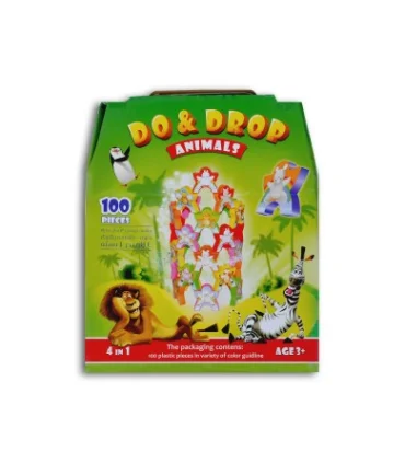 بچین و بریز حیوانات 100 قطعه | |9789651127441