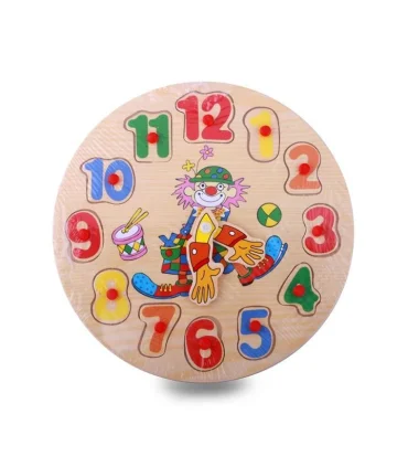 ساعت آموزشی دلقک چوبی | |9789651128431