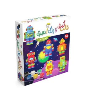 قالب گیری و رنگ آمیزی (شهر ربات ها) | |9789651186783