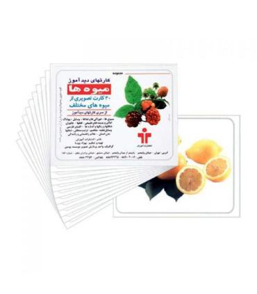 کارتهای دیدآموز میوه ها |  |9789651141324