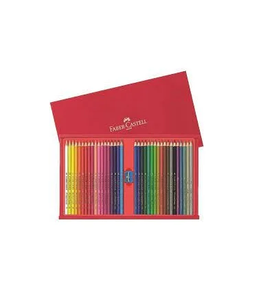 مداد رنگی 36 رنگ جعبه چوبی فابرکاستل کد: 155601-36i | فابرکاستل |8991761363010