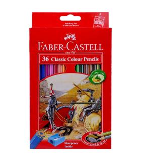 مداد رنگی 36 رنگ جعبه مقوایی فابرکاستل کد: 115856 | فابرکاستل |4005401158561