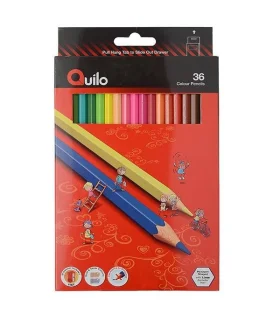 مداد رنگی 36 رنگ جعبه مقوایی کویلو کد: 634005 | کویلو |6291106340051