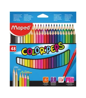 مداد رنگی 48 رنگ جعبه مقوایی ماپد کد: 832048 | ماپد |3154148320487