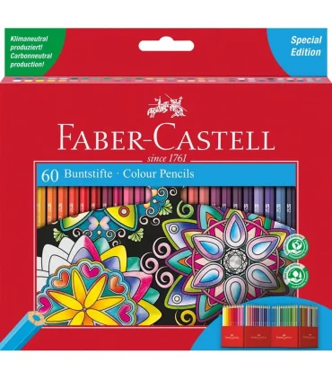 مداد رنگی 60 رنگ فابرکاستل کد: 111260 | فابرکاستل |4005401112600