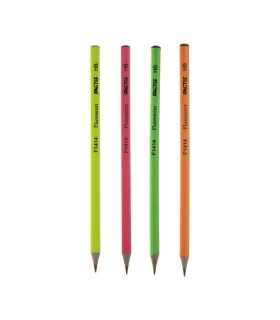 مداد مشکی گرد پاکن دار فلورسنت فکتیس کد: F1415 | فکتیس |6261370301010