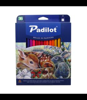 مداد رنگی 36 رنگ جعبه مقوایی پادیلوت کد: M-810236 | پادیلوت |6934508102369