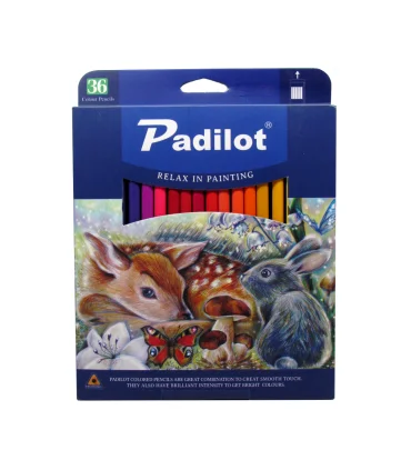 مداد رنگی 36 رنگ جعبه مقوایی پادیلوت کد: M-810236 | پادیلوت |6934508102369