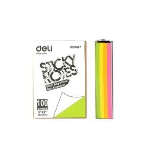 نوت استیک 100 برگ 50×76 دلی کد: W39827 | دلی |6935205398277