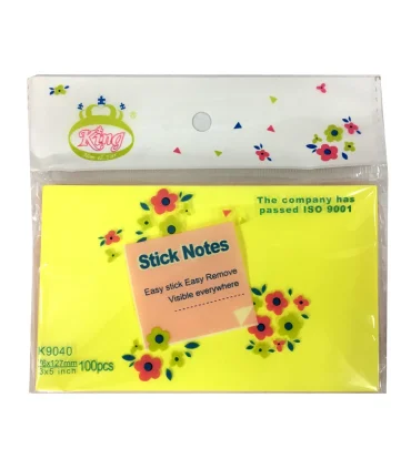 نوت استیک 100 برگ 127×76 کد: K9040 | متفرقه |6955114701586