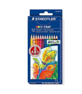 مداد رنگی 12 رنگ جعبه مقوایی نوریس کلاب استدلر کد: 144NC12 | استدلر |4007817144145