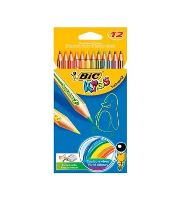 مداد رنگی 12 رنگ جعبه مقوایی تراپیکالرز 2 بیک | بیک |3270220022503