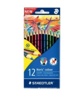 مداد رنگی 12 رنگ جعبه مقوایی نوریس کالر (وپکس) استدلر کد: 185C12 | استدلر |4007817185124
