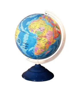 کره جغرافیا سایز: 13 پایه آبی نگین | نگین |9789651166976