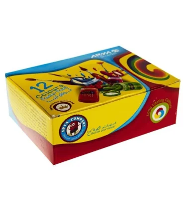 گواش 12 رنگ آریا کد: 4028 | آریا |6260297140283