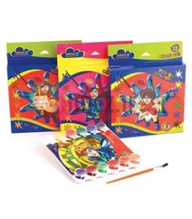 گواش 12 رنگ رستم و سهراب آریا کد: 4081 | آریا |6260297140818