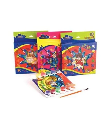 گواش 12 رنگ رستم و سهراب آریا کد: 4081 | آریا |6260297140818