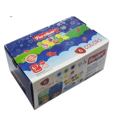 گواش 6 رنگ پارسیکار کد: JM607-6 | پارسیکار |6268117401057