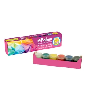 گواش 6 رنگ پالمو کد: 4201 | پالمو |6268117442012