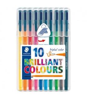 ماژیک 10 رنگ استدلر کد: 323SB10 | استدلر |4007817323175