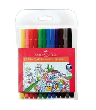 ماژیک 12 رنگ فابرکاستل کد: 155412 | فابرکاستل |8901180554128