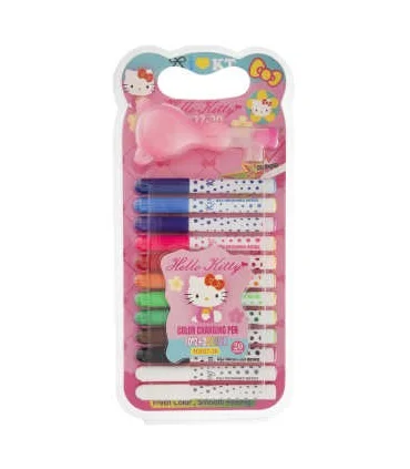 ماژیک 12 رنگ فوتی کینگ کد: H2027 | کینگ |6833665920277