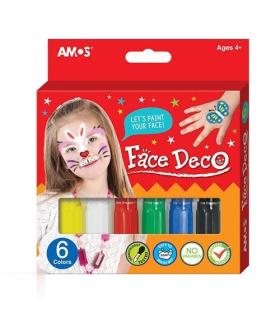 ماژیک 6 رنگ گریم آموس کد: FD5P6 | آموس |8802946501526