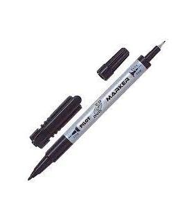 ماژیک سی دی دو سر مشکی پایلوت کد: SCA-TMCD-B | پایلوت |4902505308031