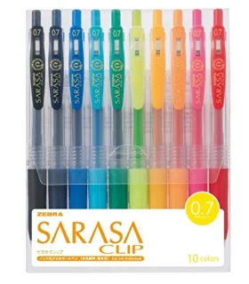 روان نویس 0.7 ساراسا 10 رنگ زبرا JJB15-10CA | زبرا |4901681811908