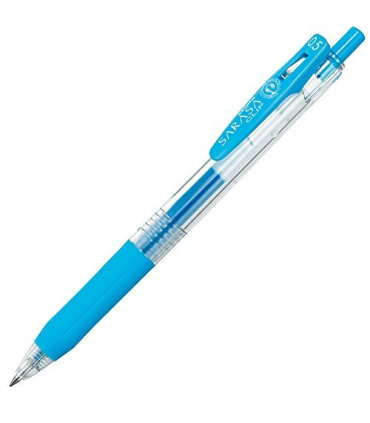 روان نویس 0.5 ساراسا آبی کمرنگ زبرا کد: JJ15-LB | زبرا |4901681143184