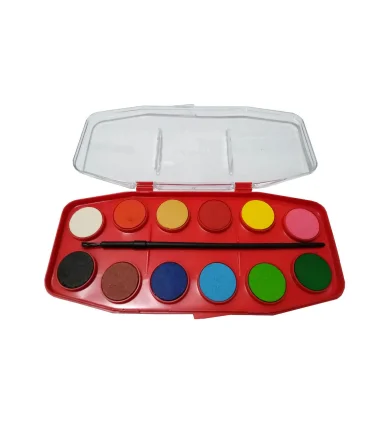 آبرنگ 12 رنگ فاتیح کد: F-12 | فاتیح |8690216500207