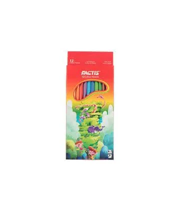 مداد رنگی 12 رنگ جعبه مقوایی فکتیس F07112212 | فکتیس |8411574033066