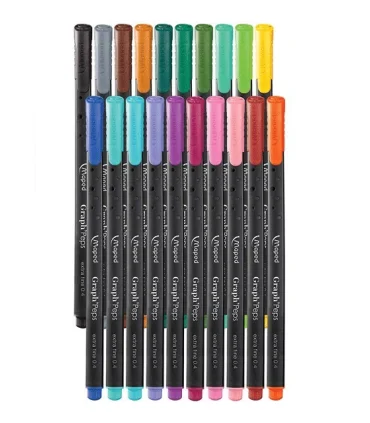 روان نویس 0.4 نوک نمدی 20 رنگ ماپد کد: 74915102 | ماپد |3154147491515