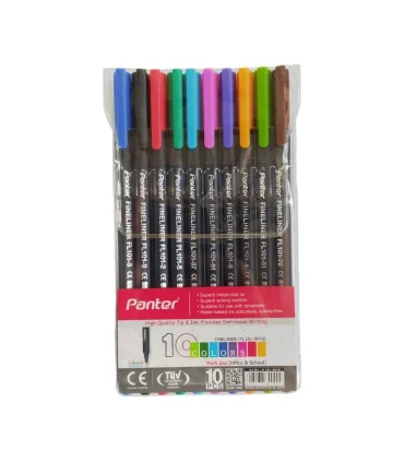 روان نویس 0.4 نوک نمدی 10 رنگ ماپد کد: 74915003 | ماپد |3154147491508