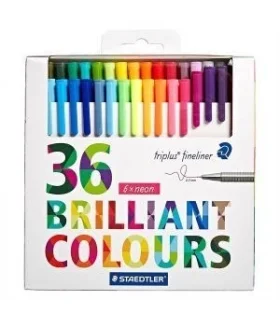 روان نویس 0.3 نوک نمدی 36 رنگ استدلر کد: 334C36 | استدلر |4007817011072