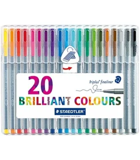 روان نویس 0.3 نوک نمدی 20 رنگ استدلر کد: 334SB20 | استدلر |4007817334102