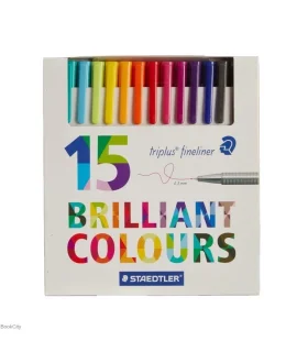 روان نویس 0.3 نوک نمدی 15 رنگ استدلر کد: 334C15 | استدلر |4007817011089