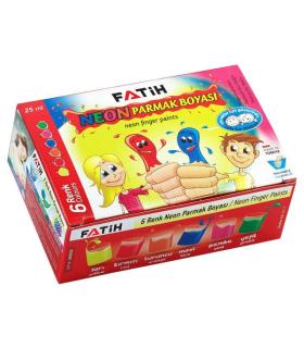 رنگ انگشتی 6 رنگ اصلی فاتیح کد: 50021 | فاتیح |8690216500214