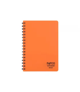 دفترچه یادداشت 60 برگ فنری طلقی پاپکو | پاپکو |6260051851097