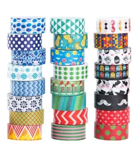 چسب نواری کاغذی طرح دار WASHI | متفرقه |292553