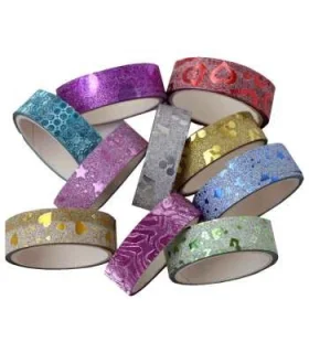 چسب نواری کاغذی طرح دار اکلیلی | متفرقه |9789651142598