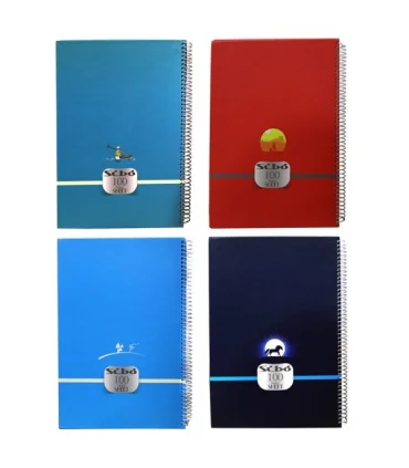 دفتر 100 برگ سیمی طلقی رحلی سیبو | سیبو |6260192078629