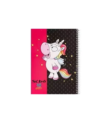 دفتر 40 برگ سیمی طلقی دیزنی سیبو کد:Z22 | سیبو |6260198881100