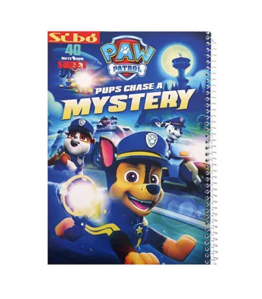 دفتر 40 برگ سیمی طلقی سگ های نگهبان سیبو کد:Z24 | سیبو |6260198882312